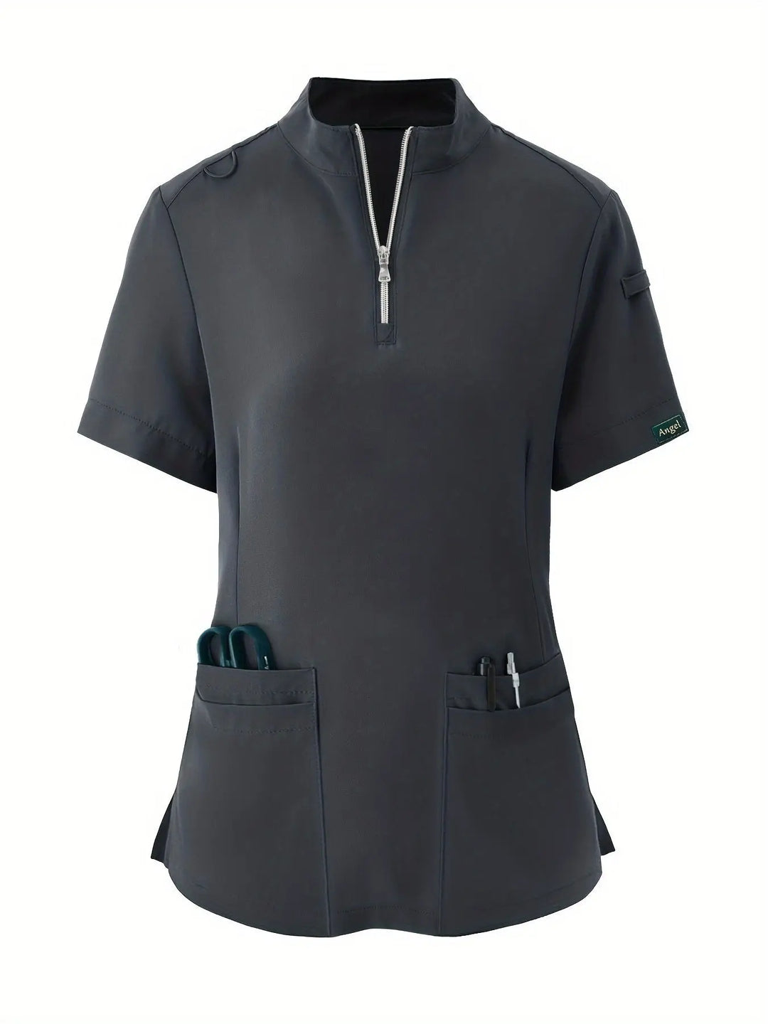 Top d'infirmière extensible et confortable - doux, respirant, fermeture éclair sur le devant, manches courtes, tenue décontractée pour les femmes - idéal pour les professionnels de la santéMedSurgery Store For Digital HealthMedSurgery Store For Digital Health601099564070018 - Bleu marine - S(4)Bleu marineS(4)Top d'infirmière extensible et confortable - doux, respirant, fermeture éclair sur le devant, manches courtes, tenue décontractée pour les femmes - idéal pour les professionnels de la santé