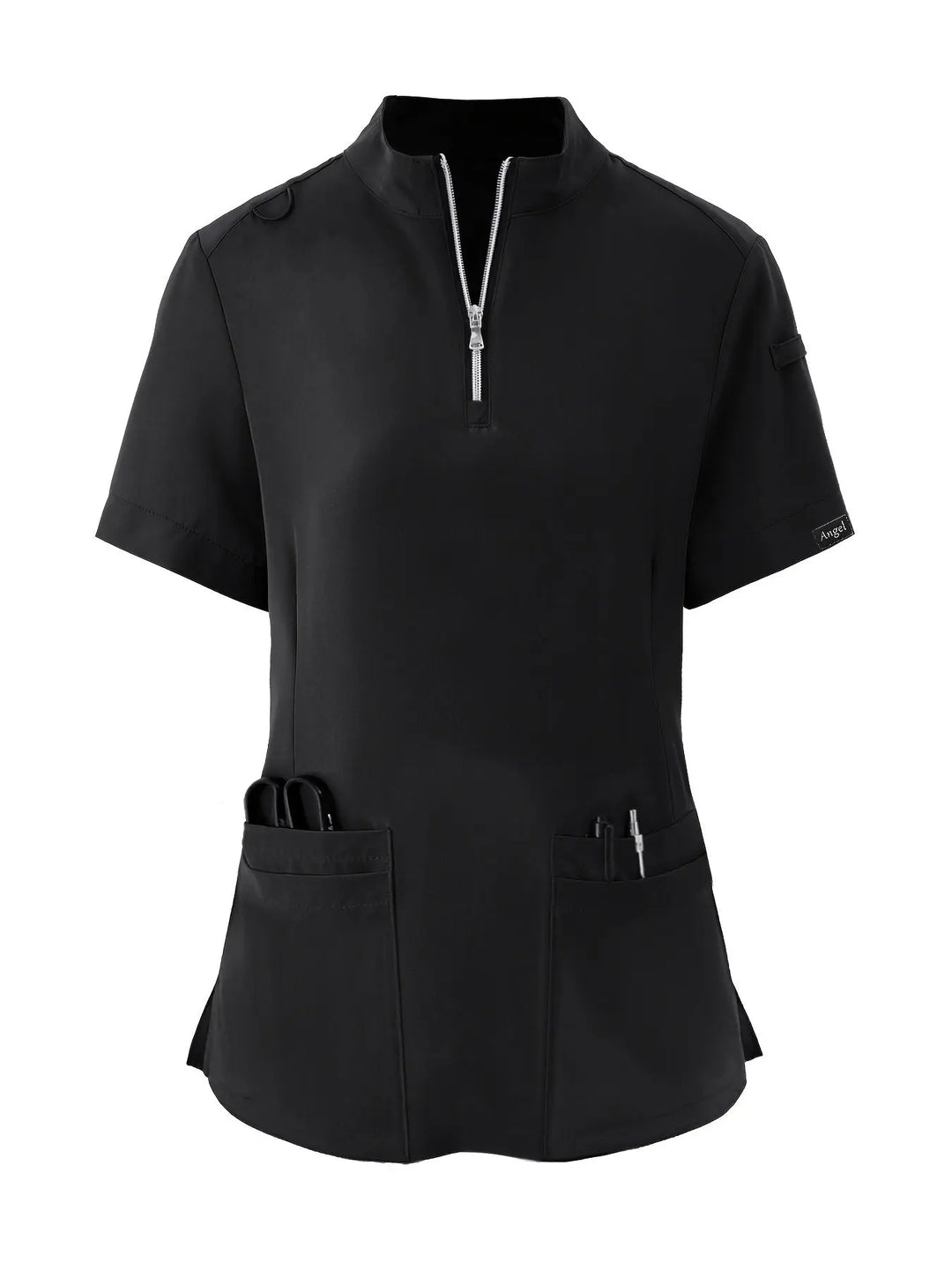 Top d'infirmière extensible et confortable - doux, respirant, fermeture éclair sur le devant, manches courtes, tenue décontractée pour les femmes - idéal pour les professionnels de la santéMedSurgery Store For Digital HealthMedSurgery Store For Digital Health601099564070018 - Bleu marine - S(4)Bleu marineS(4)Top d'infirmière extensible et confortable - doux, respirant, fermeture éclair sur le devant, manches courtes, tenue décontractée pour les femmes - idéal pour les professionnels de la santé