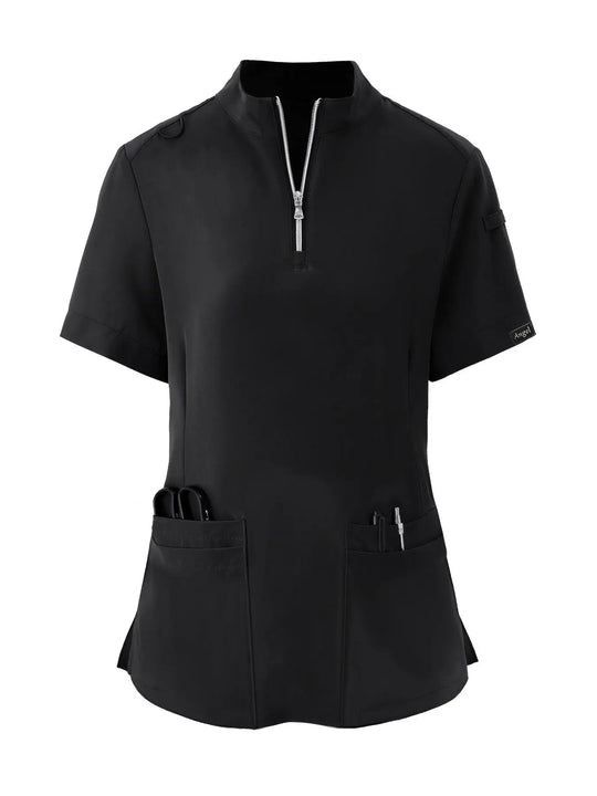 Top d'infirmière extensible et confortable - doux, respirant, fermeture éclair sur le devant, manches courtes, tenue décontractée pour les femmes - idéal pour les professionnels de la santéMedSurgery Store For Digital HealthMedSurgery Store For Digital Health601099564070018 - Bleu marine - S(4)Bleu marineS(4)Top d'infirmière extensible et confortable - doux, respirant, fermeture éclair sur le devant, manches courtes, tenue décontractée pour les femmes - idéal pour les professionnels de la santé