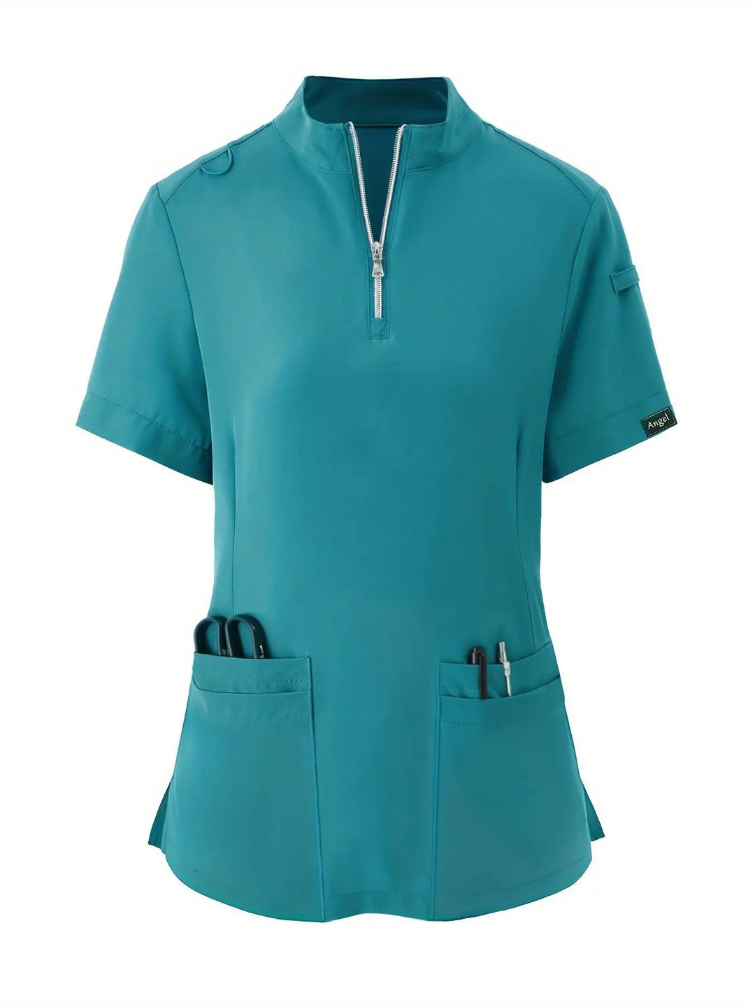 Top d'infirmière extensible et confortable - doux, respirant, fermeture éclair sur le devant, manches courtes, tenue décontractée pour les femmes - idéal pour les professionnels de la santéMedSurgery Store For Digital HealthMedSurgery Store For Digital Health601099564070018 - Bleu marine - S(4)Bleu marineS(4)Top d'infirmière extensible et confortable - doux, respirant, fermeture éclair sur le devant, manches courtes, tenue décontractée pour les femmes - idéal pour les professionnels de la santé