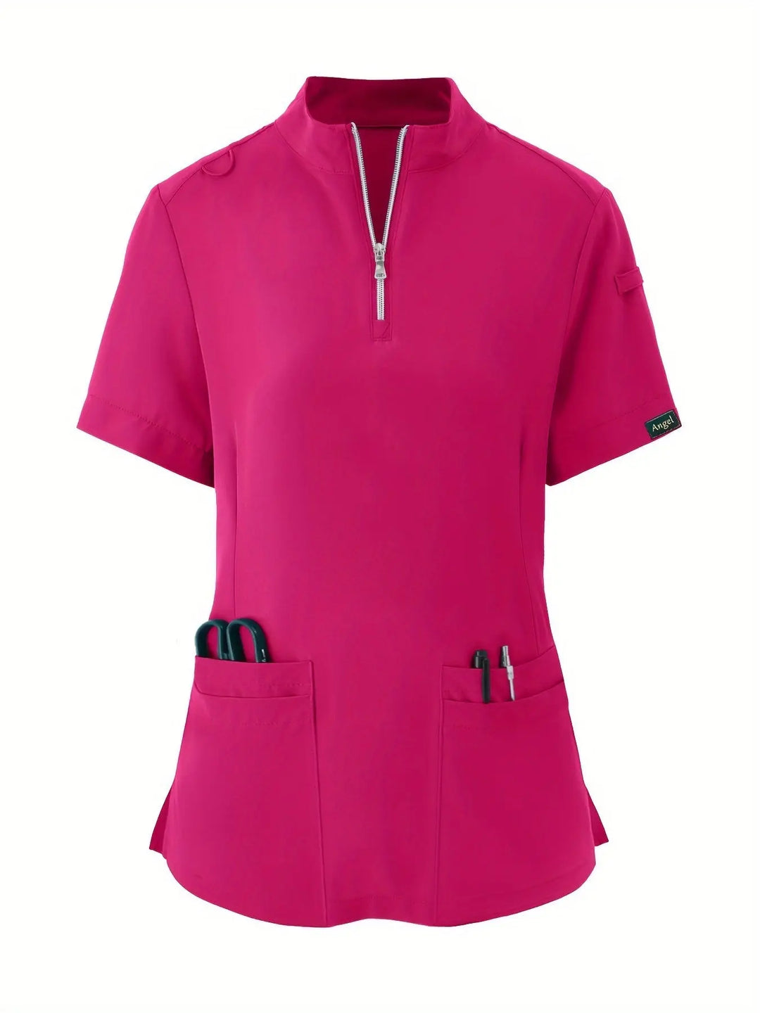 Top d'infirmière extensible et confortable - doux, respirant, fermeture éclair sur le devant, manches courtes, tenue décontractée pour les femmes - idéal pour les professionnels de la santéMedSurgery Store For Digital HealthMedSurgery Store For Digital Health601099564070018 - Bleu marine - S(4)Bleu marineS(4)Top d'infirmière extensible et confortable - doux, respirant, fermeture éclair sur le devant, manches courtes, tenue décontractée pour les femmes - idéal pour les professionnels de la santé