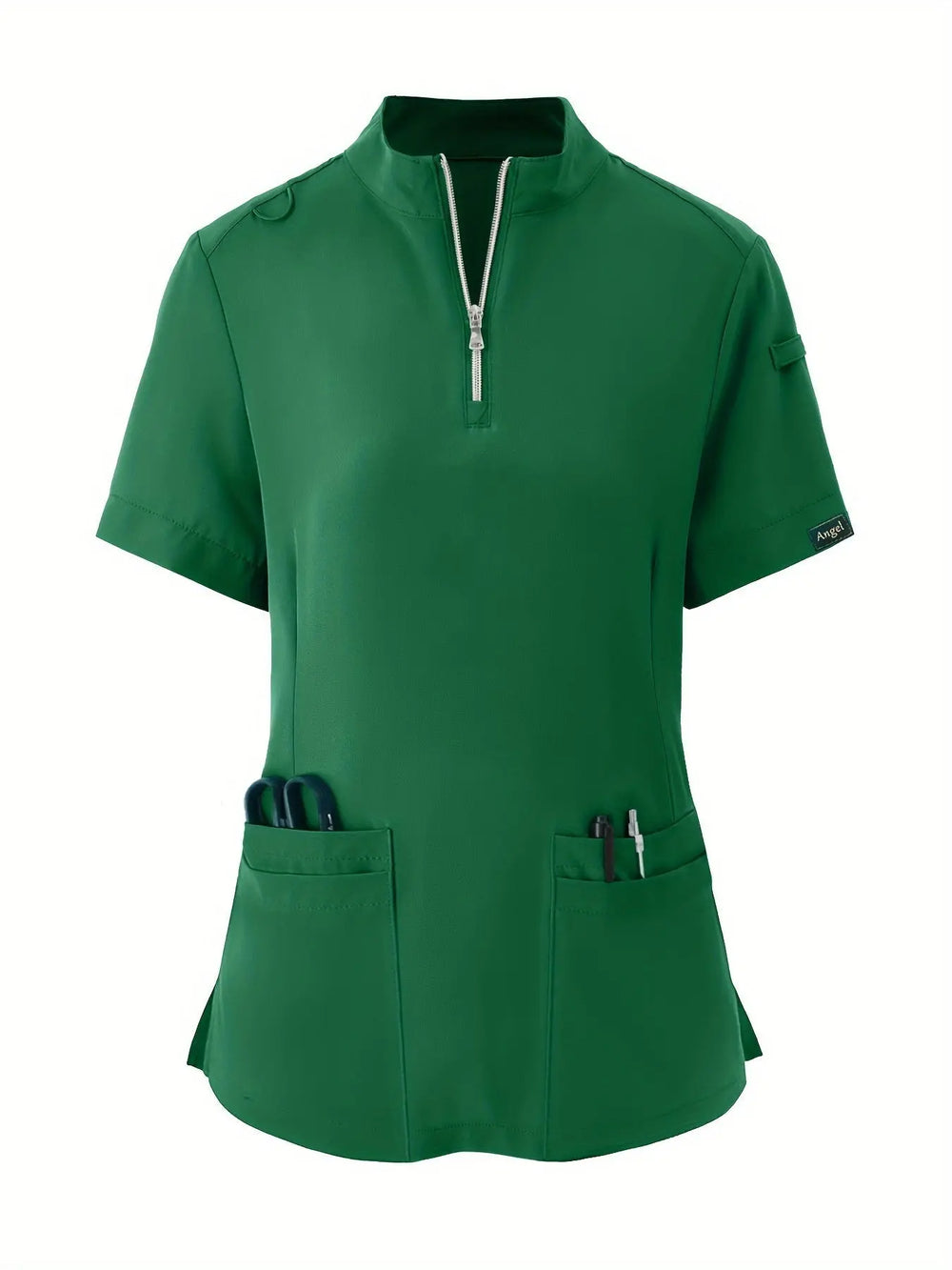 Top d'infirmière extensible et confortable - doux, respirant, fermeture éclair sur le devant, manches courtes, tenue décontractée pour les femmes - idéal pour les professionnels de la santéMedSurgery Store For Digital HealthMedSurgery Store For Digital Health601099564070018 - Bleu marine - S(4)Bleu marineS(4)Top d'infirmière extensible et confortable - doux, respirant, fermeture éclair sur le devant, manches courtes, tenue décontractée pour les femmes - idéal pour les professionnels de la santé