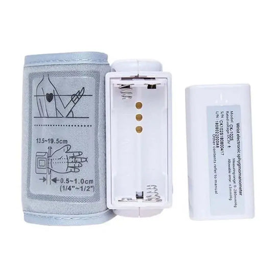 Digital Health Sphygmomanometer, BP Medical Sphygmomanometer, Wrist Cuff, Digital Blood Pressure Monitor, Pulse & Heart Rate Moders - fulfillment - serviceMedSurgery Store For Digital Health1005009640548799 - WHITWhiteDigital Health Sphygmomanometer, BP Medical Sphygmomanometer, Wrist Cuff, Digital Blood Pressure Monitor, Pulse & Heart Rate Meter