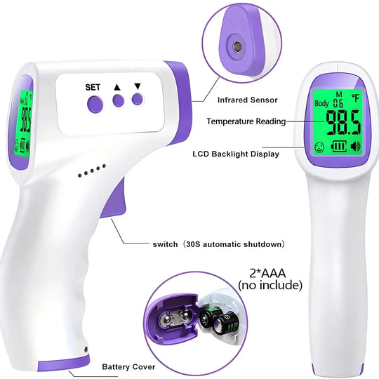 Thermomètre digital industriel portable LCD, thermomètre non médical, tensiomètre digital, outil de mesure de la température, thermomètreMagasin de chirurgie pour la santé digitaleMagasin de chirurgie pour la santé digitale1005005008844885726 - ThermomètreThermomètreLCD Thermomètre digital industriel portable, thermomètre non médical, tensiomètre digital, outil de mesure de la température, thermomètre