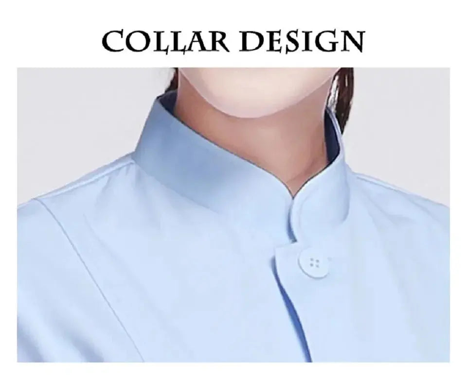 Uniforme d'infirmière, blouses de laboratoire pour femmes, costume d'infirmière professionnelle, vêtements de travail à manches longues pour salon de beauté, robe médicale Solid Coloudsers - fulfilment - serviceMedSurgery Store For Digital Health1005006321805856 - White - XXLWhiteXXLUniforme d'infirmière, blouses de laboratoire pour femmes, costume d'infirmière professionnelle, vêtements de travail à manches longues pour salon de beauté, robe médicale Solid Coloups
