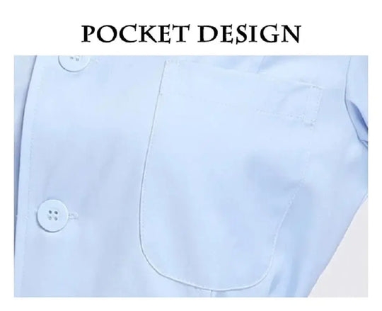 Uniforme d'infirmière, blouses de laboratoire pour femmes, costume d'infirmière professionnelle, vêtements de travail à manches longues pour salon de beauté, robe médicale Solid Coloudsers - fulfilment - serviceMedSurgery Store For Digital Health1005006321805856 - White - XXLWhiteXXLUniforme d'infirmière, blouses de laboratoire pour femmes, costume d'infirmière professionnelle, vêtements de travail à manches longues pour salon de beauté, robe médicale Solid Coloups