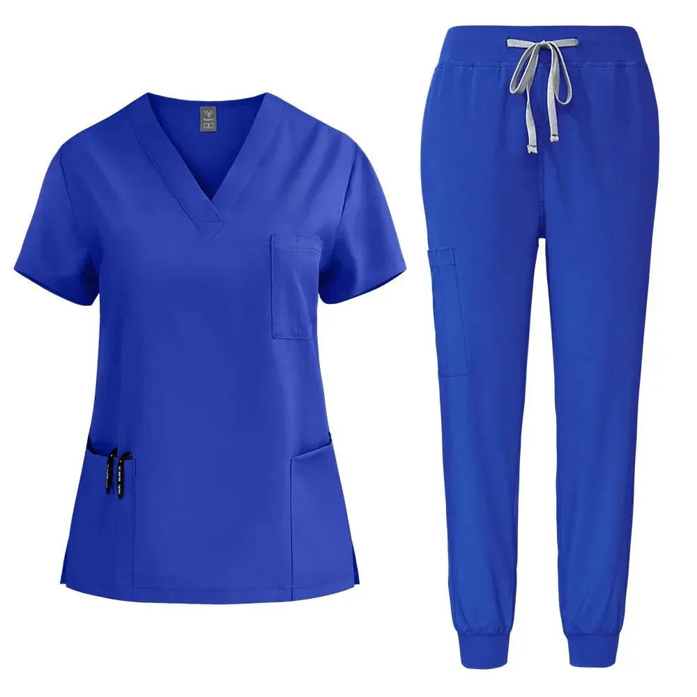 Uniforme d'infirmière pour femme, blouse de médecin hospitalier, pantalon d'infirmière, uniforme d'atelier unisexe, vêtement de travail Beauty SPA, nouveauVêtements et accessoiresdsers - fulfilment - serviceMedSurgery Store For Digital Health1005007090766513 - 42109 - bleu saphir - S42109 - bleu saphirUniforme d'infirmière pour femme, blouse de médecin hospitalier, pantalon d'infirmière, uniforme d'atelier unisexe, vêtement de travail Beauty SPA, nouveau