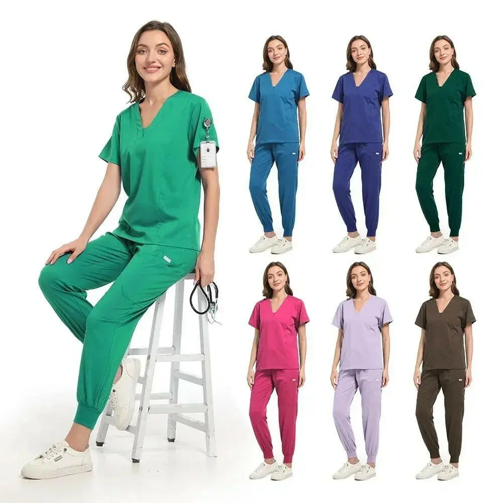 Wholesale Operating Room Medical Uniform Scrub Scrub Hospital Working Scrubs Set Nursing Supplies Nurse Dental Surgery Suit Workwear