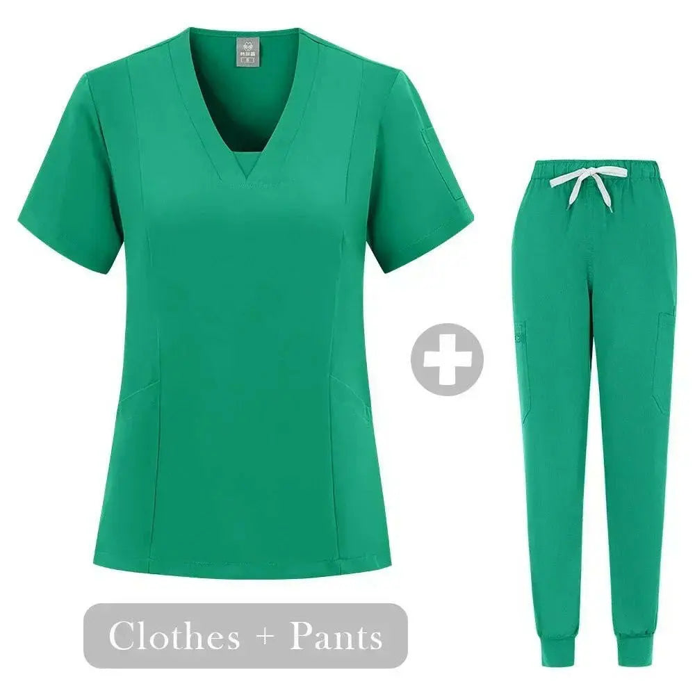 Wholesale Operating Room Medical Uniform Scrub Scrub Hospital Working Scrubs Set Nursing Supplies Nurse Dental Surgery Suit Workwear