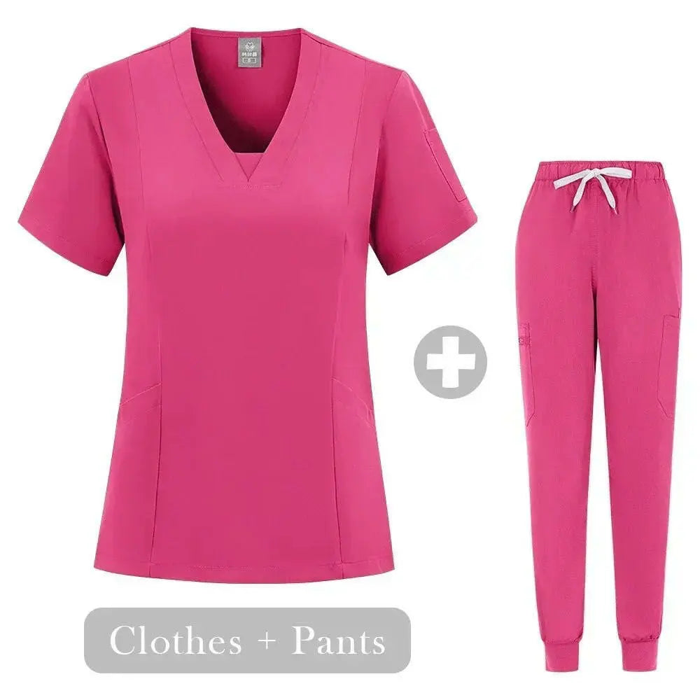 Wholesale Operating Room Medical Uniform Scrub Scrub Hospital Working Scrubs Set Nursing Supplies Nurse Dental Surgery Suit Workwear