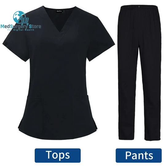 Uniformes de toilettage pour animaux de compagnie Uniformes de médecin Poils non collants Infirmière Femme Vêtements médicaux en tissu fin et léger pour l'été Uniforme clinique Femme