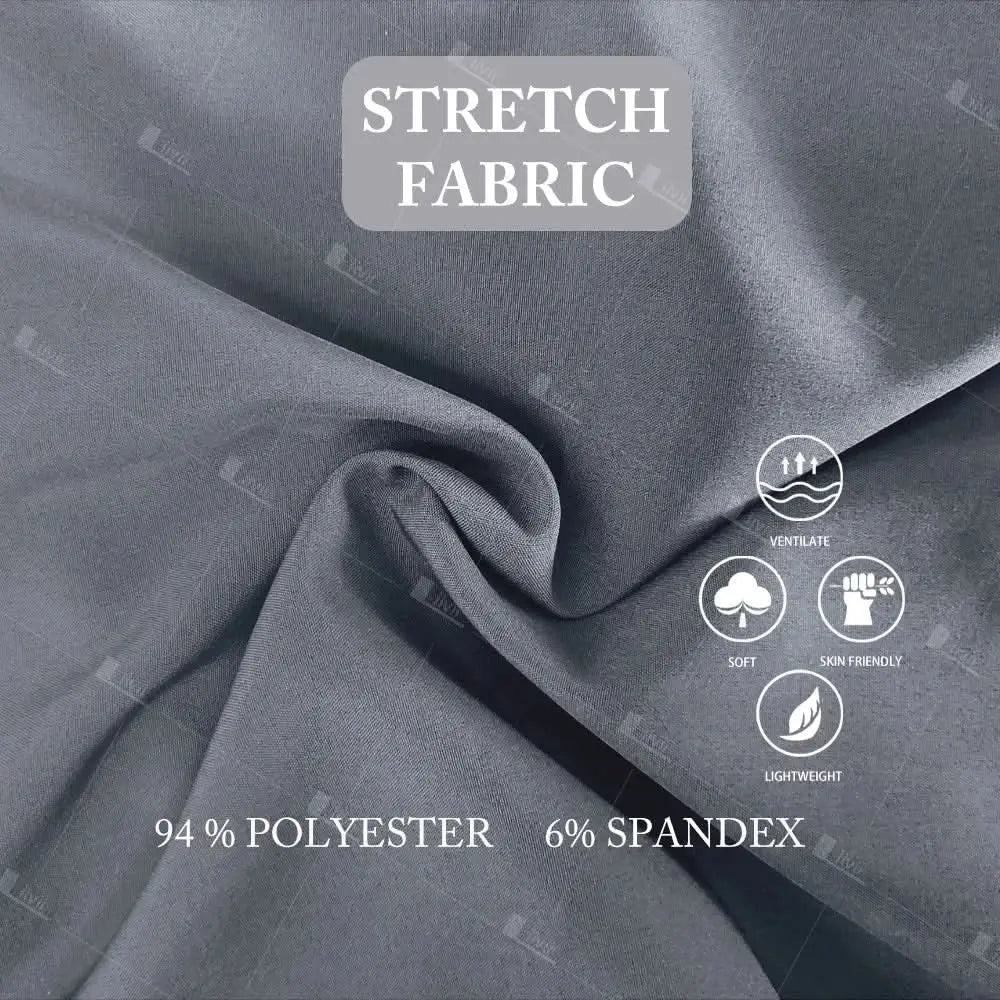 HTTHDD Premium Surgical Scrubs - Blouse unisexe respirante avec poches.