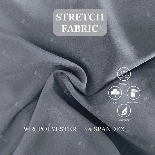 HTTHDD Premium Surgical Scrubs - Blouse unisexe respirante avec poches.