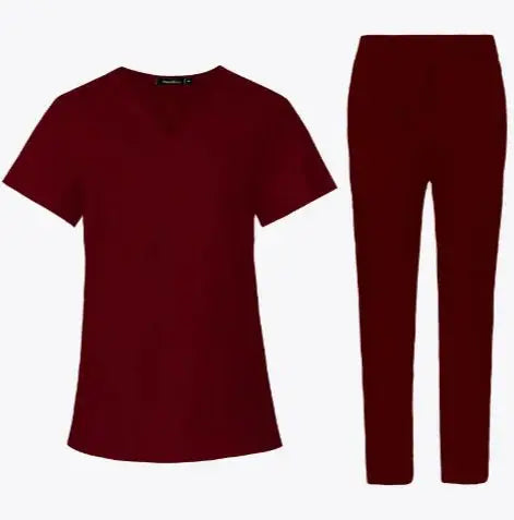 Scrub Set médical unisexe - Confort et qualité premium à l'hôpitalVêtements et accessoiresDSers - fulfillment - serviceMedSurgery Store For Digital Health0L0GH843S42019 Wine RedXLScrub Set médical unisexe - Confort et qualité premium à l'hôpital