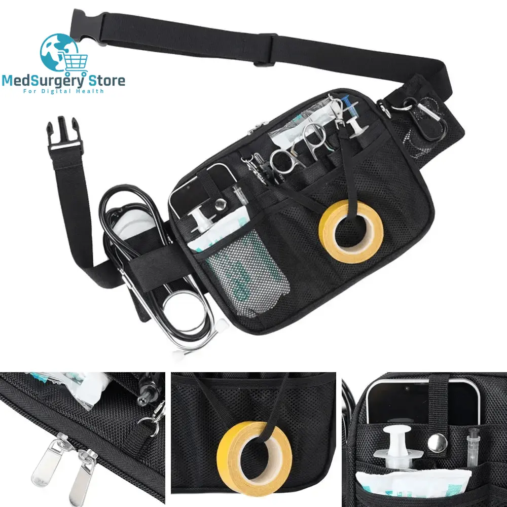 Sac de ceinture utilitaire Sac de ceinture pour infirmières Sac de ceinture pour infirmières Sac de pochette pour infirmières Sac de pochette pour femmes et hommes